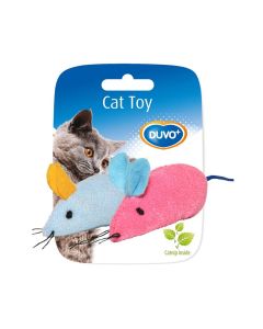 لعبة الفأر للقطط من دوفو بلس - أزرق/وردي - متنوعة
