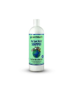 Earthbath Hotspot Relief Tea Tree Oil and Aloe Vera Pet Shampoo - 16 oz
