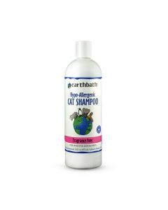 Earthbath Hypo-Allergenic Cat Shampoo Fragrance Free - 16 oz