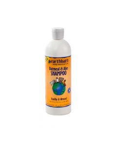 Earthbath Oatmeal & Aloe Shampoo Vanilla Almond Scent - 16 oz