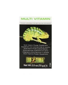 Exo Terra Multi Vitamin Powder Supplement for Reptiles - 70g