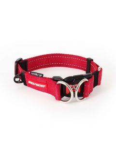 EzyDog Double Up Dog Collar, Red, Small