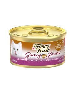 Fancy Feast Gravy Lovers Chicken Canned Cat Food - 85 g