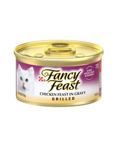 Fancy Feast Grilled Chicken Feast in Gravy Canned Cat Food - 85 g