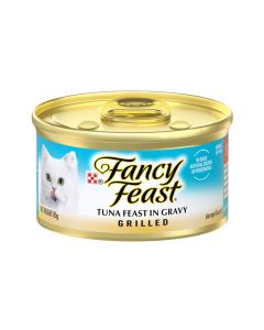 Fancy Feast Grilled Tuna Feast in Gravy Canned Cat Food - 85 g