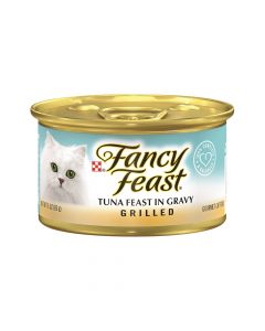 Fancy Feast Grilled Tuna Feast in Gravy Canned Cat Food - 85 g
