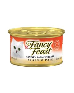 Fancy Feast Savory Salmon Feast Canned Cat Food - 85 g 