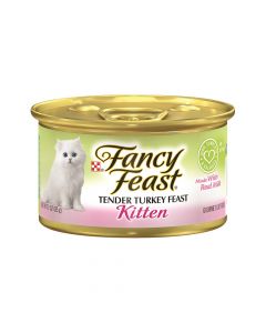 Fancy Feast Tender Turkey Feast Canned Kitten Food - 85 g