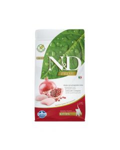 Farmina N&D Prime Chicken and Pomegranate Kitten Dry Food, 1.5 Kg