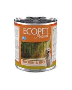 Farmina Ecopet Natural with Chicken and Rice Canned Dog Food - 300 g