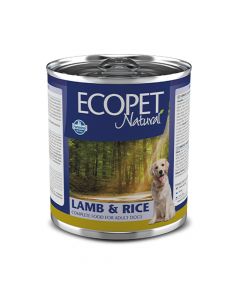 Farmina Ecopet Natural with Lamb and Rice Dog Wet Food - 300 g - Pack of 6