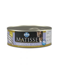 Farmina Matisse Sardine Mousse Wet Cat Food - 85 g - Pack of 12