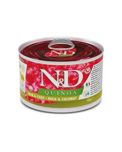 Farmina N&D Quinoa Duck and Coconut Mini Dog Canned Food - 140 g - Pack of 6