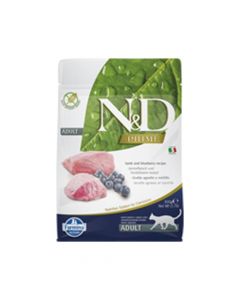 Farmina N & D Lamb and Blueberry Adult Cat Food - 300g
