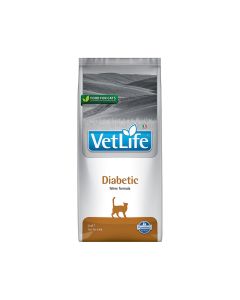 Farmina Vet Life Diabetic Dry Cat Food - 2 Kg