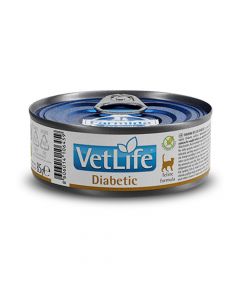 Farmina Vet Life Diabetic Wet Cat Food - 85 g - Pack of 12