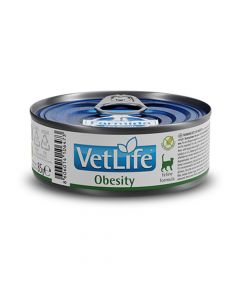 Farmina Vet Life Obesity Wet Cat Food - 85 g - Pack of 12