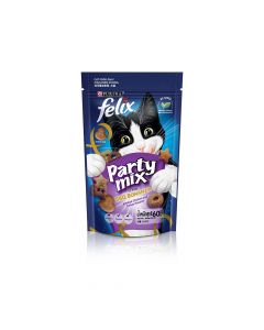 Felix Party Mix BBQ Bonanza Dry Cat Treats - 60 g