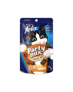 Felix Party Mix Classic Tuna, Chicken and Bonito Cat Treats - 60 g