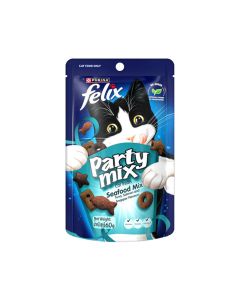 Felix Party Mix Seafood Tuna, Salmon and Snapper Cat Treats - 60 g