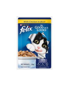 Felix Chicken In Jelly Adult Cat Food Pouch - 85 g