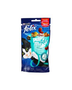 Felix Party Mix Ocean Mix Cat Treats - 60g