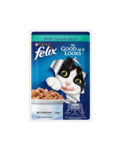 Felix Tuna In Jelly Adult Cat Food Pouch - 85 g