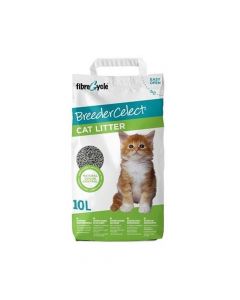 Fibrecycle BreederCelect Non-Clumping Cat Litter - 10L