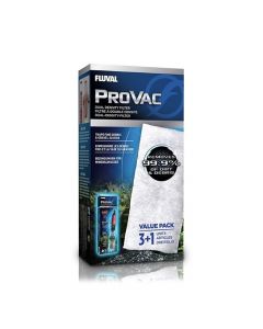 Fluval ProVac Filter Pad, 4 pack
