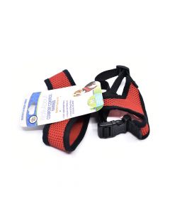 Four Paws Comfort Control Harness for Dog, Red