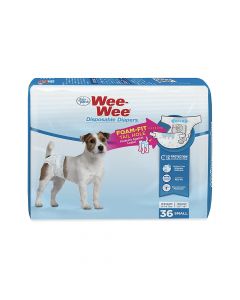 Four Paws Wee-Wee Disposable Dog Diapers, Small, 36 Counts