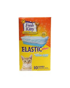 Fresh Kitty Elastic Litter Liners, 10 pcs