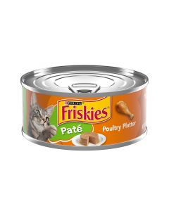 Friskies Classic Pate Poultry Platter Wet Cat Food - 5.5 oz Pack of 24