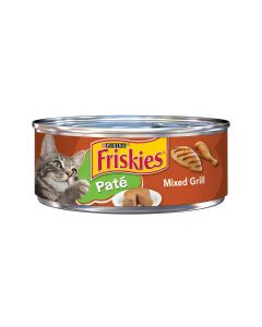 Friskies Pate Mixed Grill Canned Cat Food - 156g - Pack of 24