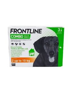Frontline Combo Dog Small Breed 2 to 10 kg