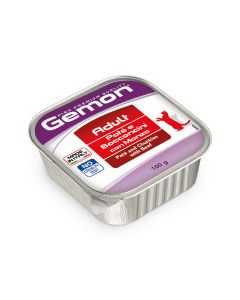 Gemon Pate and Chunkies with Beef Wet Cat Food - 100 g