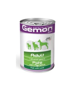 Gemon Pate with Lamb Adult Canned Dog Food - 400 g