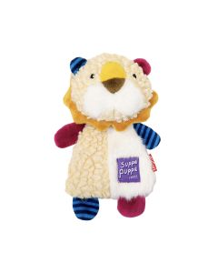 GiGwi Suppa Puppa Lion with Squeaker Dog Plush Toy - Small