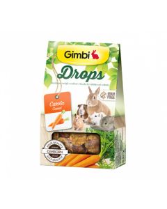 Gimbi Drops With Carrots, 50 g