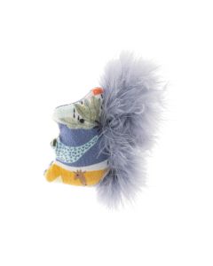 GimCat Dream Squirrel Cat Toy - Blue