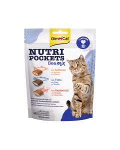 GimCat Nutri Pockets Sea Mix Treats, 150g