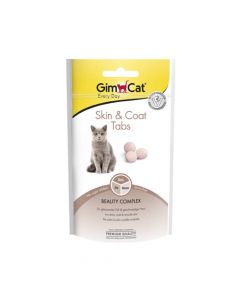 GimCat Skin & Coat Tabs For Cats - 40g