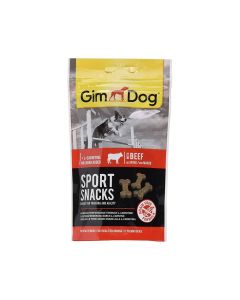 GimDog Sport Snacks with Beef Dog Treats - 60 g