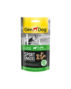GimDog Sport Snacks Mini-Bones With Lamb - 60g