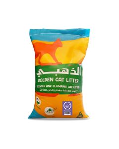 Golden Cat Litter Lavender Scented Clumping Cat Litter - 20 Kg