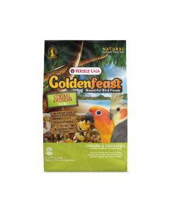 Goldenfeast Central American Blend Conures and Cockatiels Food - 1.36 Kg