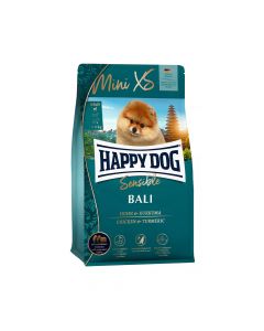 Happy Dog Mini XS Bali Chicken and Turmeric Dry Dog Food - 1.3 Kg