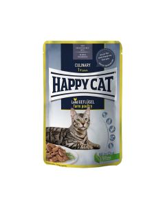 Happy Cat Farm Poultry Cat Wet Food Pouch - 85 g