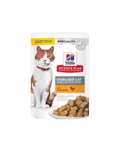 Hill's Science Plan Chicken Young Adult  Sterilized Cat Wet Food - 85 g