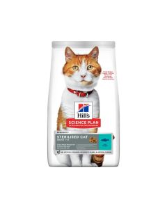 Hill's Science Plan Sterilised Adult Cat Dry Food with Tuna - 1.5 kg